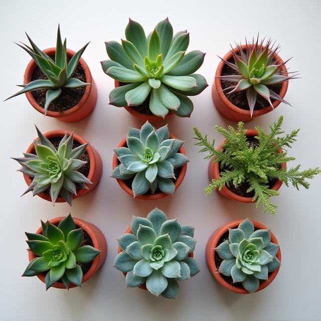 Kit di piante succulente