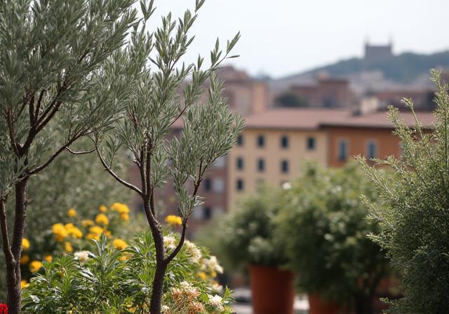 Giardino pensile a Trastevere